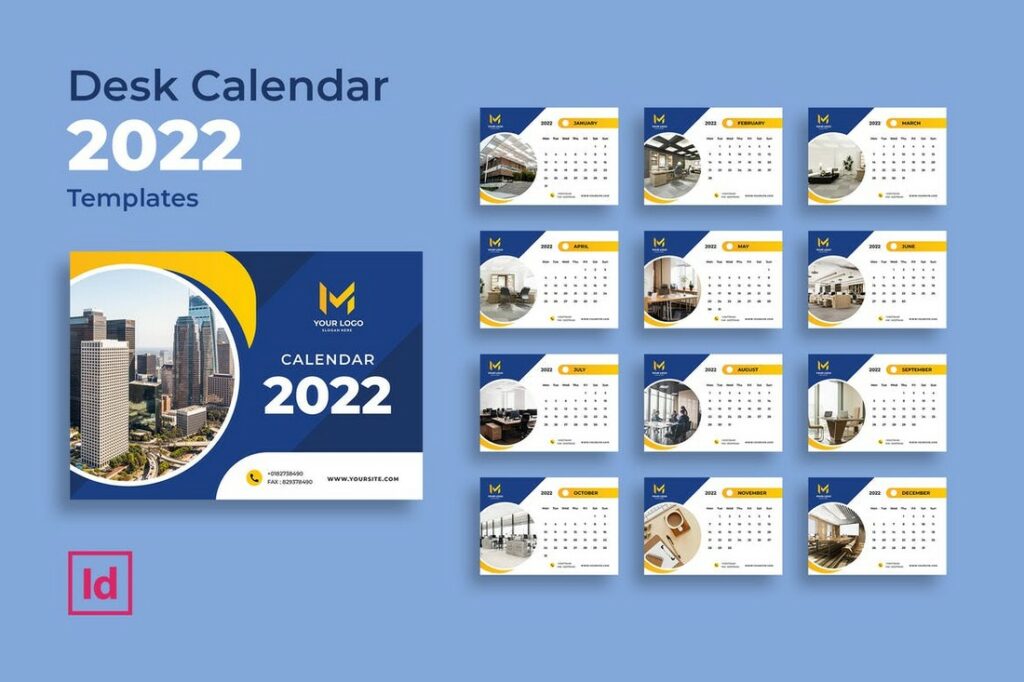 20 Best InDesign Calendar Templates 2023 Design Shack