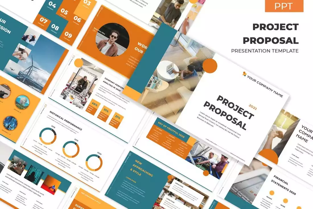 Project Proposal Colorful Powerpoint Template Design Shack Project Proposal Colorful Powerpoint Template Design Shack