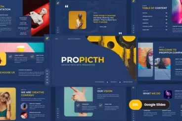 Propitch Pitch Deck Google Slides Template
