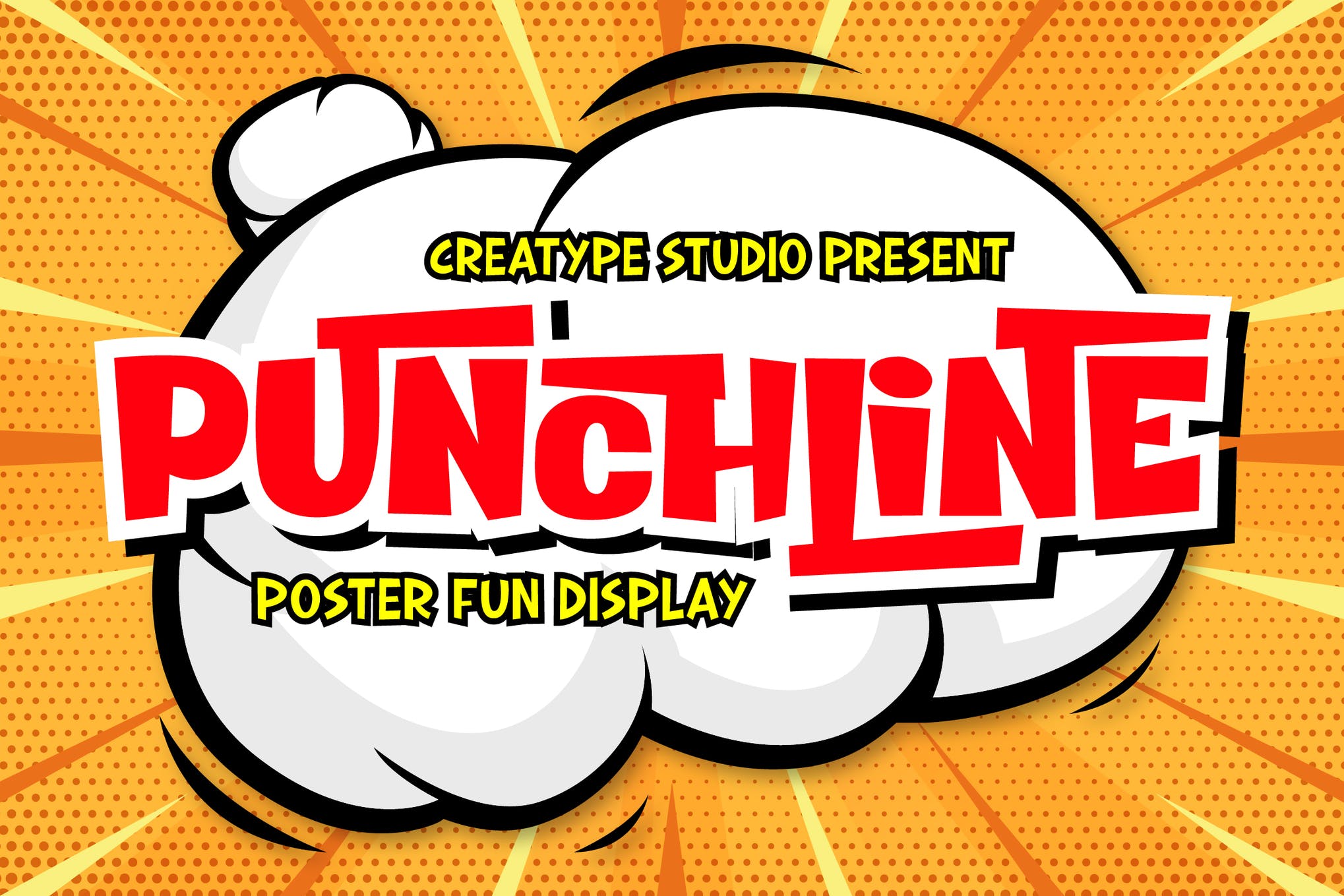 Punchline Poster Business Font