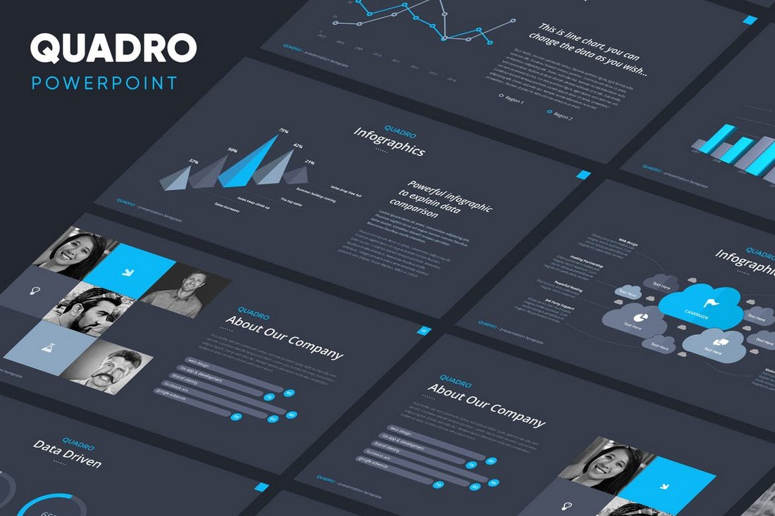 Quadro - Corporate Powerpoint Template