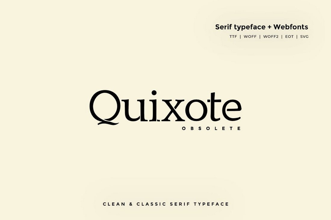 Quixote-Obsolete-Serif-Fonts 100+ Best Modern Serif Fonts design tips 