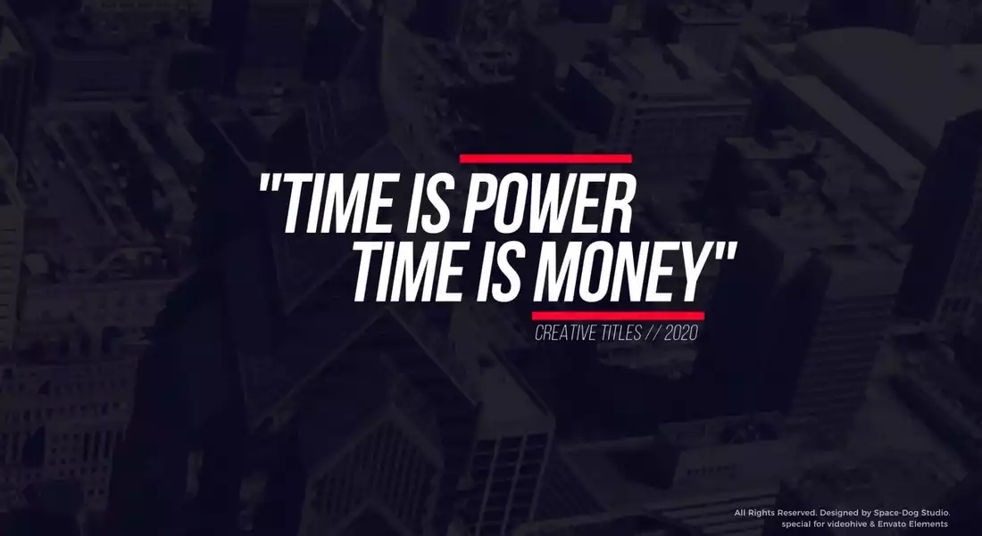 Quotes Motivational FCPX Titles Templates Design Shack