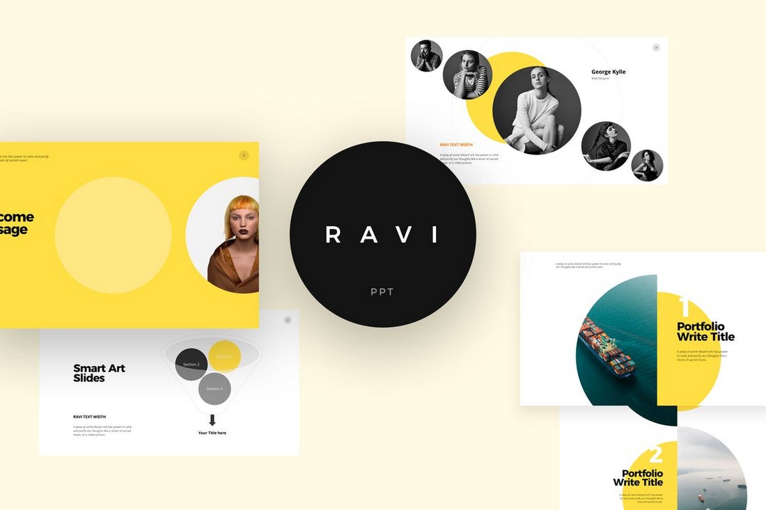 RAVI-Cool-Powerpoint-Template 20+ Best Cool PowerPoint Templates design tips 