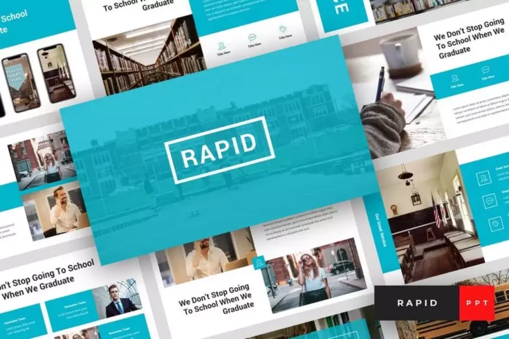 View Information about Rapid Education & School PowerPoint Template