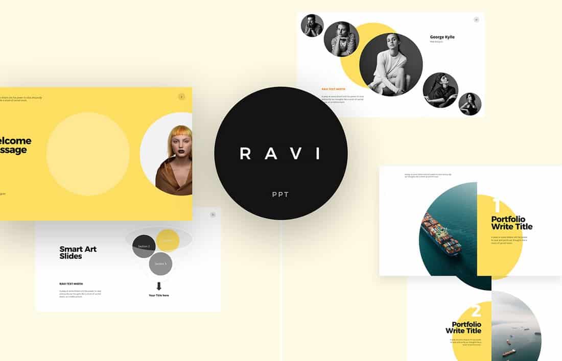 Ravi - Free Powerpoint & Keynote Template