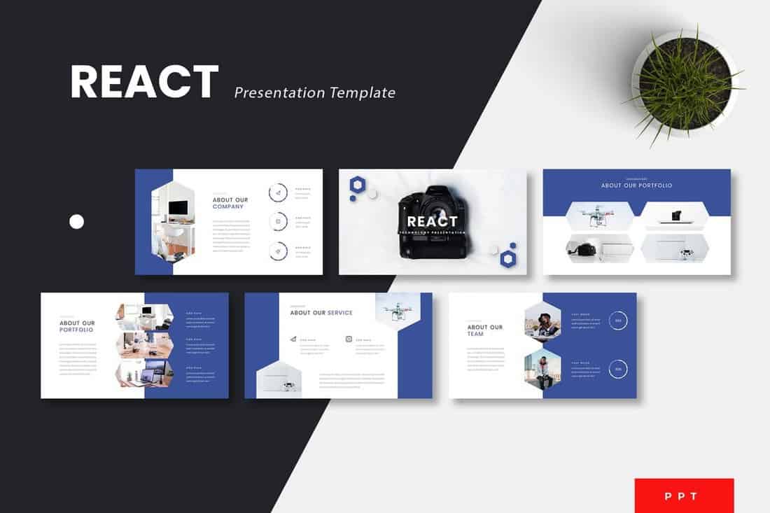 Powerpoint Template For Scientific Presentation Collection