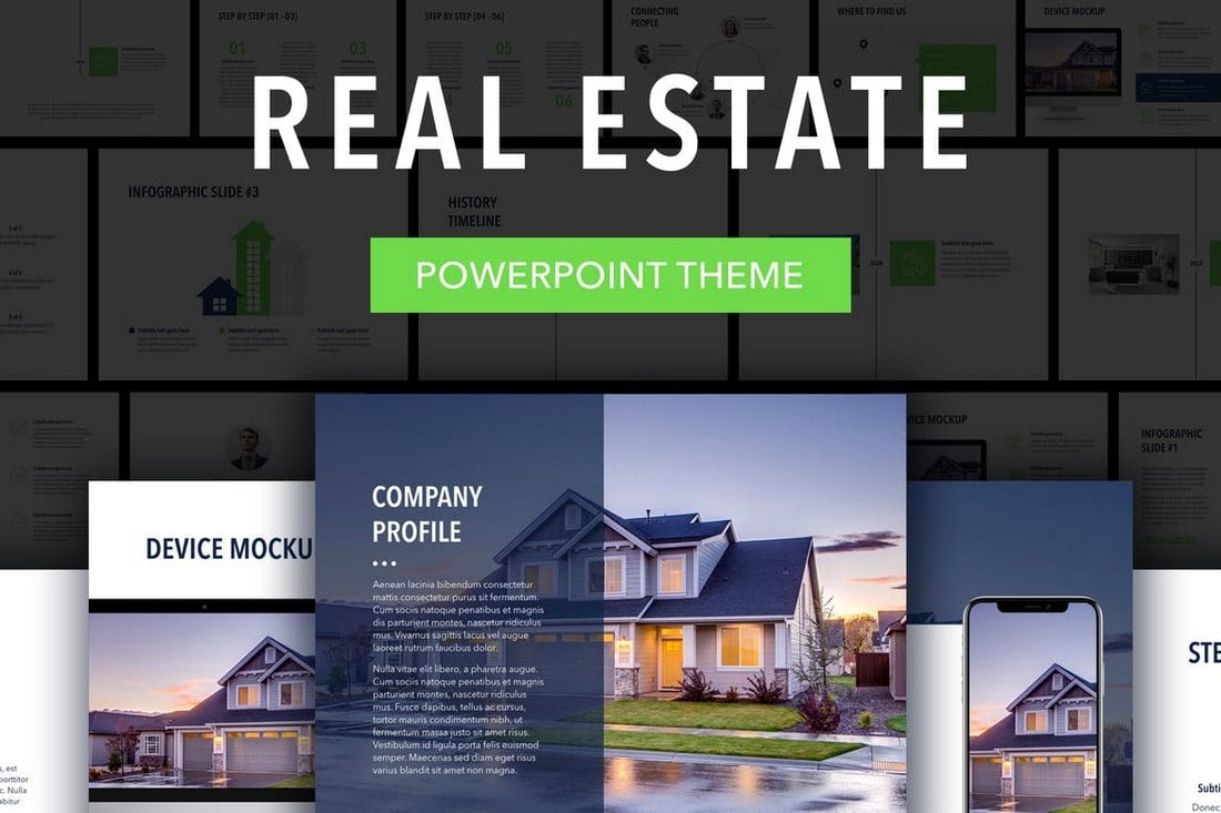 Real-Estate-PowerPoint-Template 20+ Modern Professional PowerPoint Templates design tips 