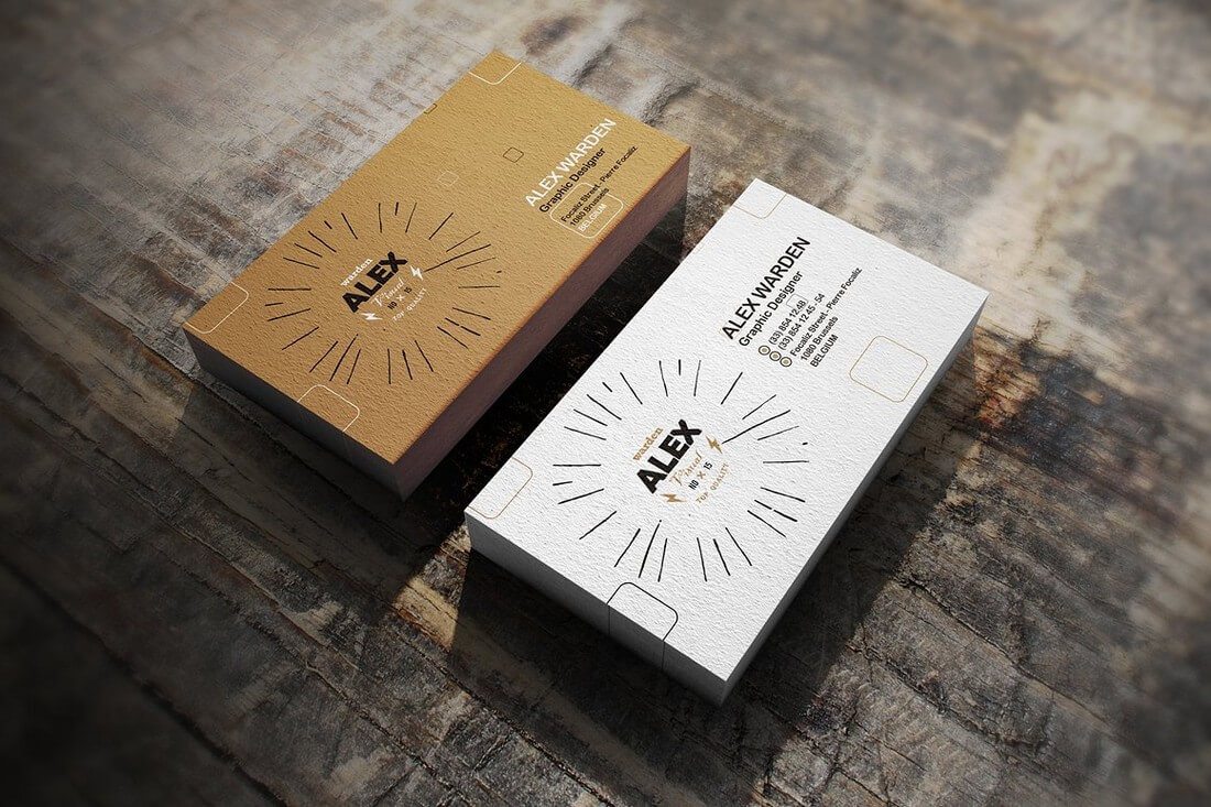 Download 70+ Corporate & Creative Business Card Mockups | Design Shack