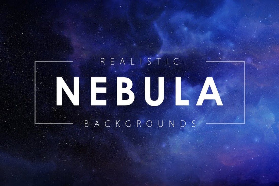 Realistic-Nebula-Backgrounds 35+ Best Space & Galaxy Background Textures design tips 