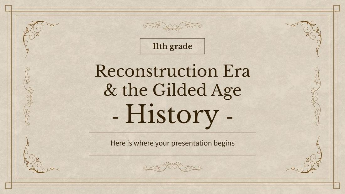 Reconstruction Era