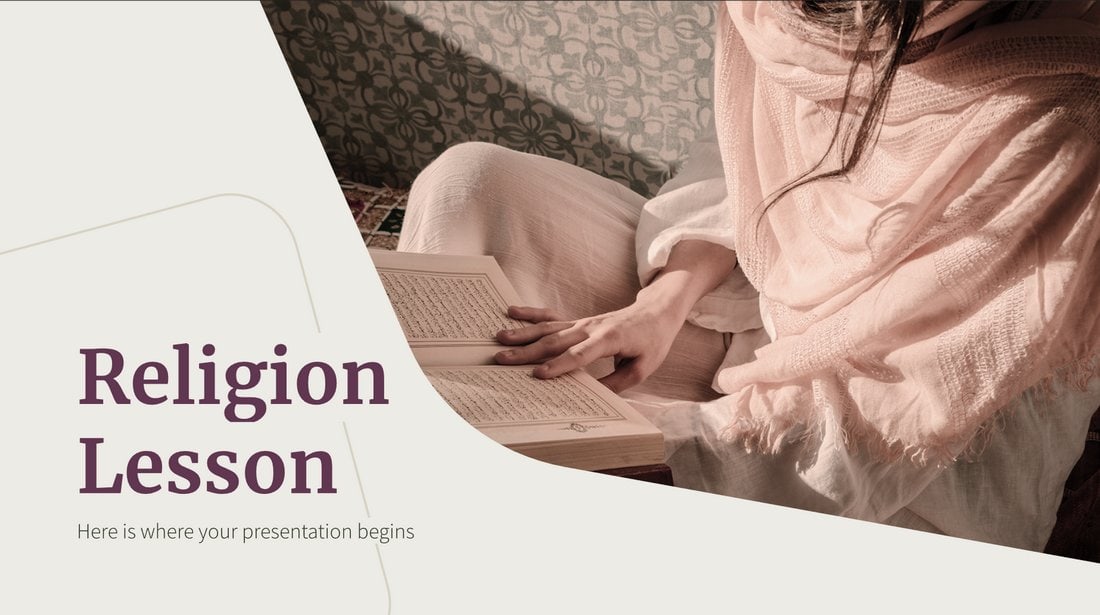 Religion Lesson - Free PowerPoint Presentation