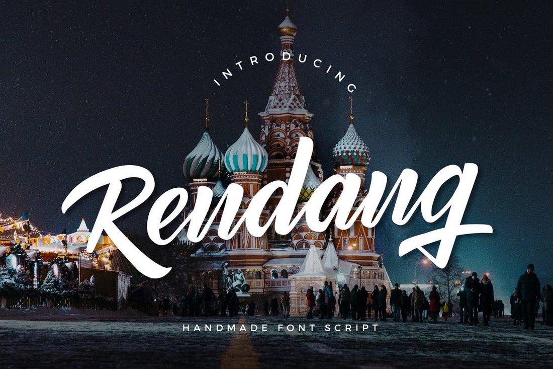 Rendang-Handmade-Font 20+ Best Fonts for Posters design tips 