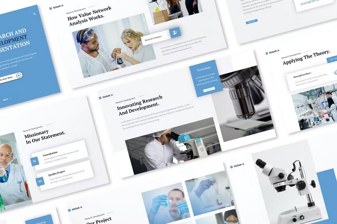 Research & Development Powerpoint Template