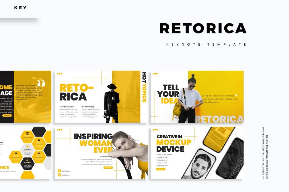 Retorica - Keynote Template