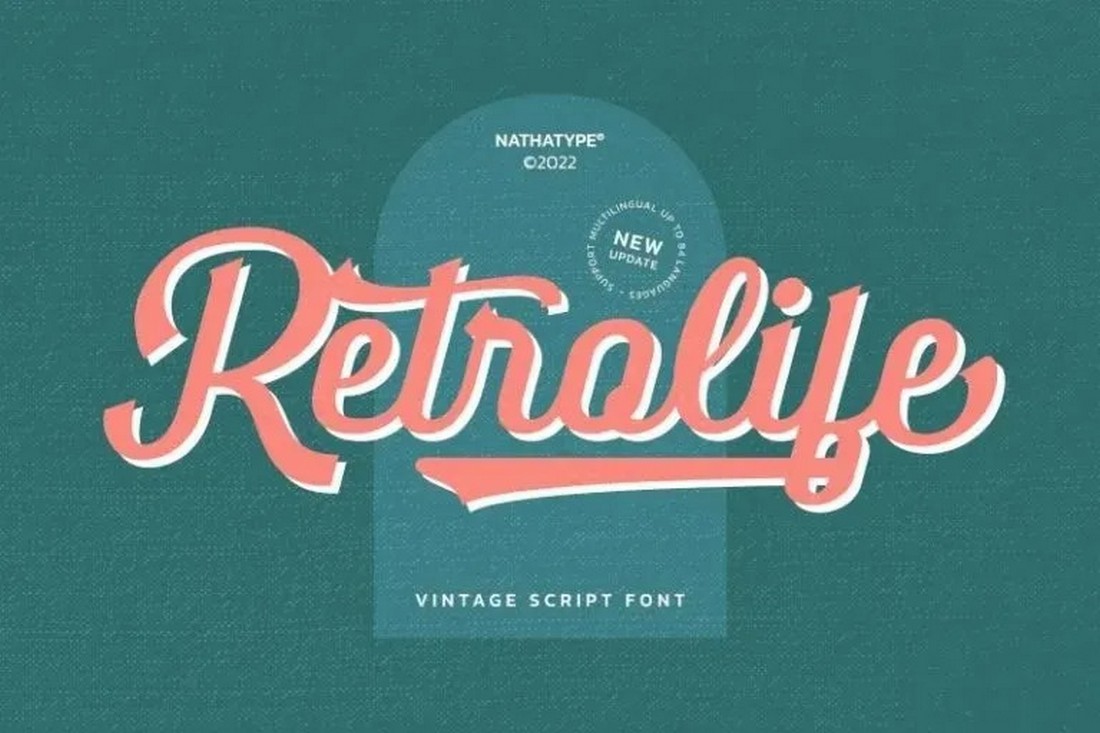 Retrolife-Free-80s-Retro-Font 20+ Best Retro 80’s Fonts (Classic Retro 80’s Typography) design tips 