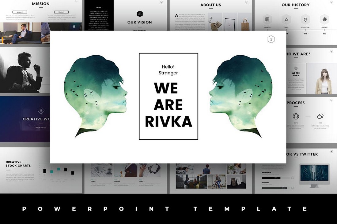 Rivka-Minimal-PowerPoint-Template-1 30+ Animated PowerPoint Templates (Free + Premium) design tips 