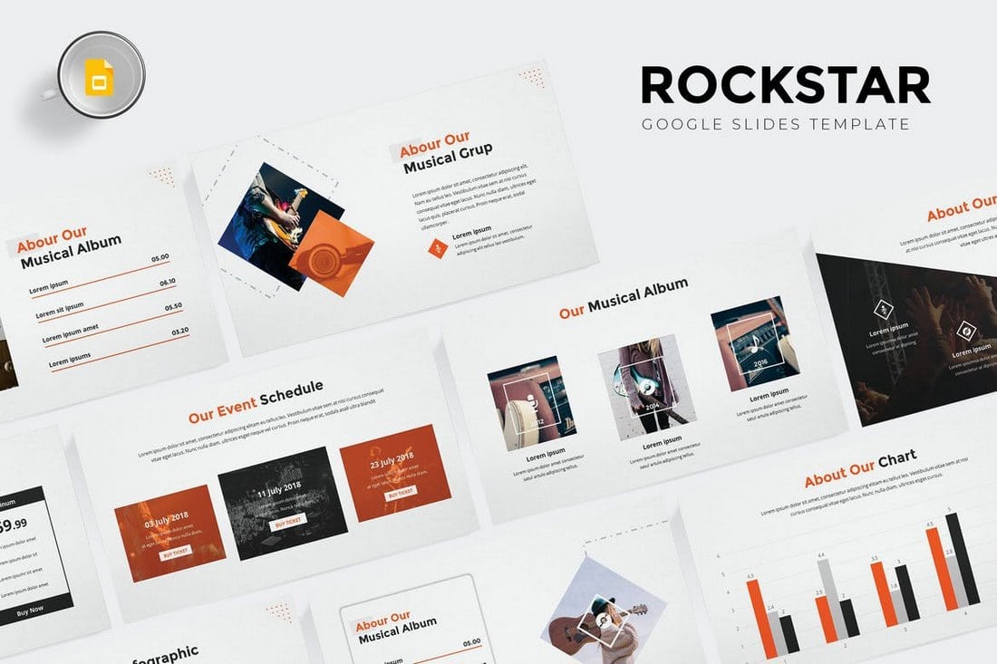 Rockstar - Google Slides Template