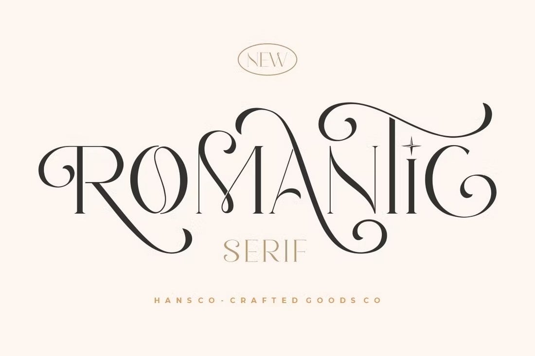 Romantic - Elegant Serif Font