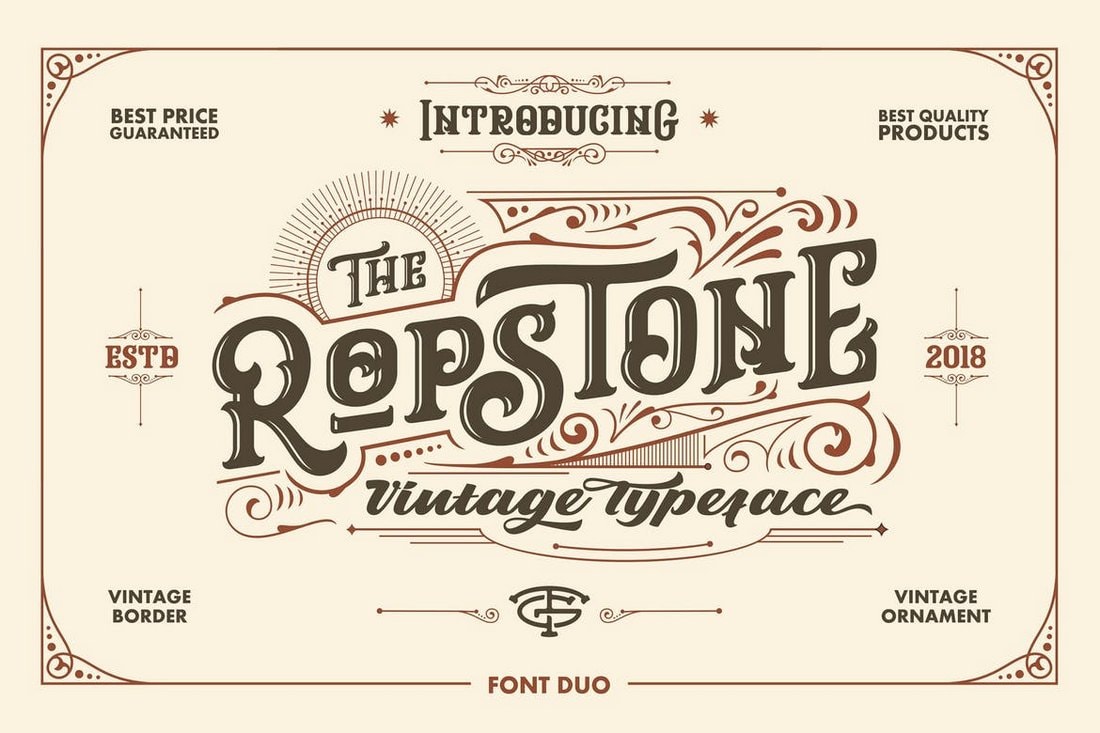 Ropstone-Typeface 35+ Best Blackletter Fonts design tips 