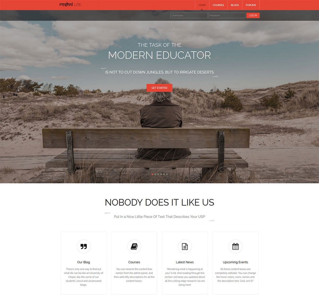 Roshnilite-Modern-Free-Moodle-Theme 20+ Best Moodle Themes of 2020 design tips 