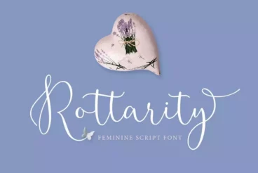 Rottarity Feminine Script Font