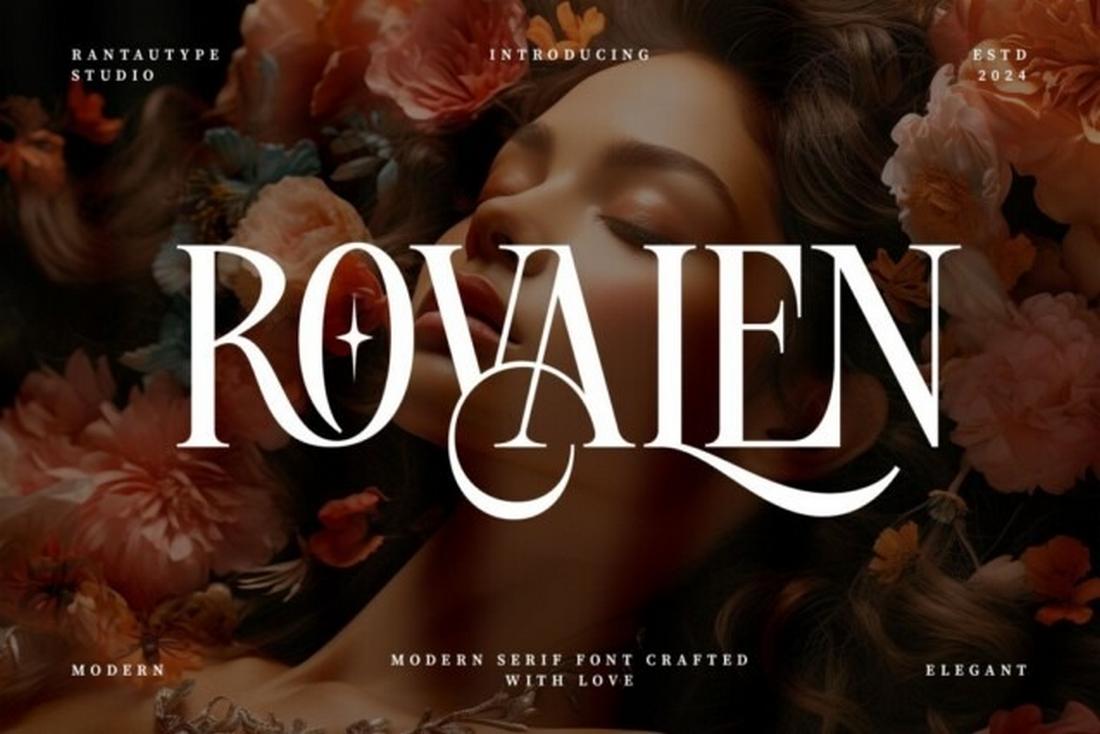 Rovalen - Free Modern Serif Font