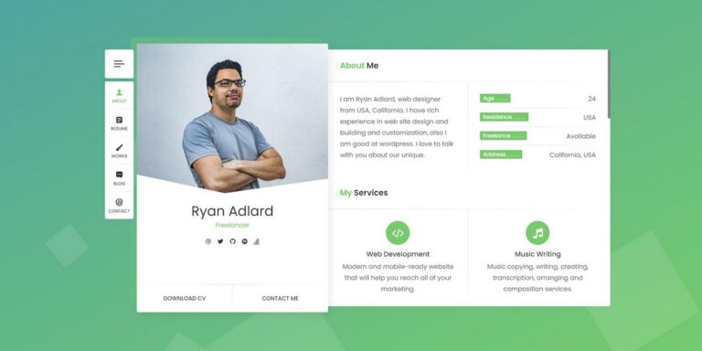 25+ Best Resume HTML Templates 2025 (Free & Pro) | Design Shack