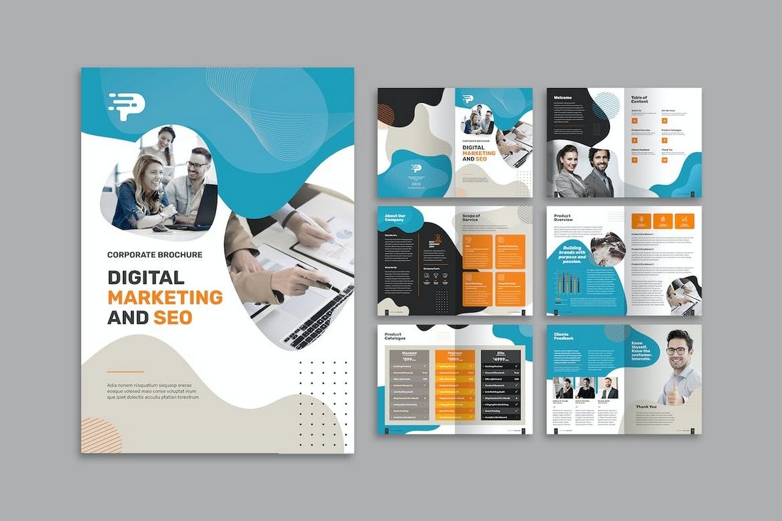 SEO Marketing Brochure Template