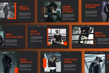 STREET Urban Style Google Slides Template
