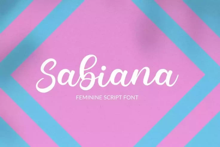 View Information about Sabiana Beautiful Chic Font