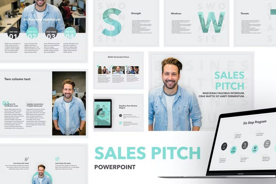 Sales Pitch PowerPoint Template