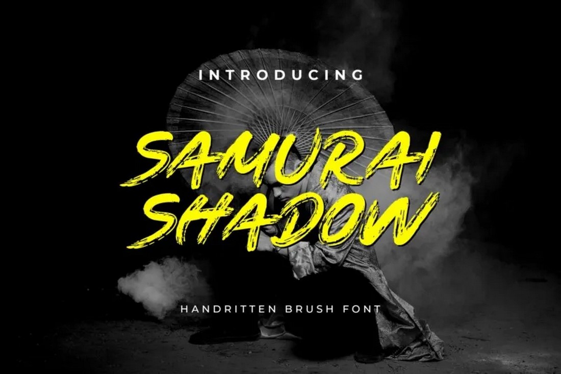 Samurai Shadow - Free Samurai Font
