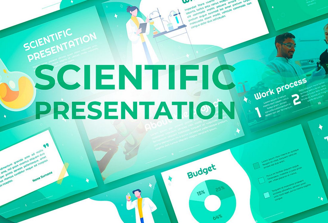 Scientific - Free Google Slides Template