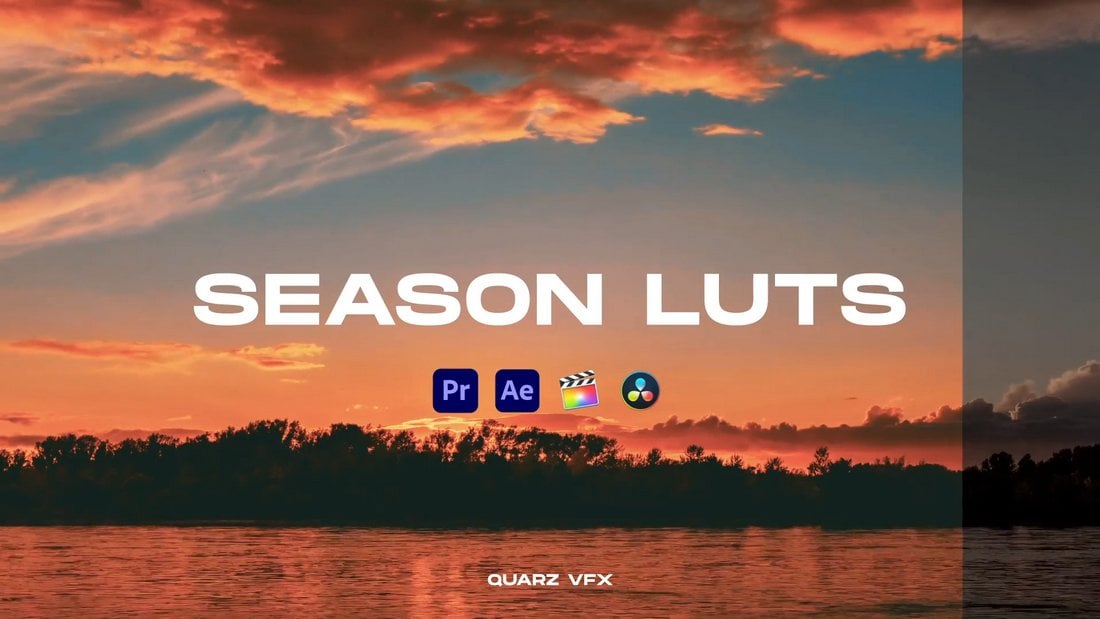 Season LUTs DaVinci Resolve Color Presets