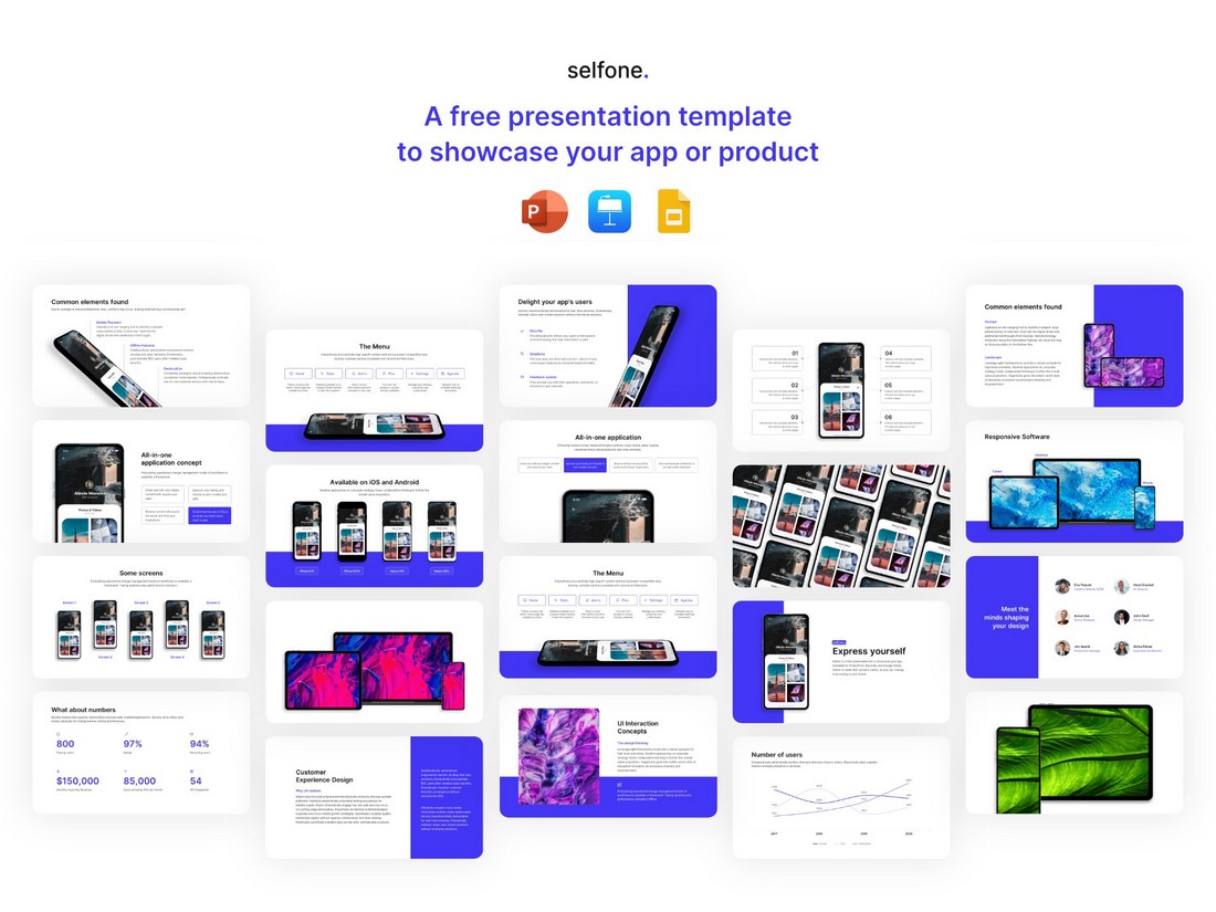 Selfone-Free-Google-Slides-Presentation-Template 25+ Best Free Google Slides Themes & Templates 2020 design tips 