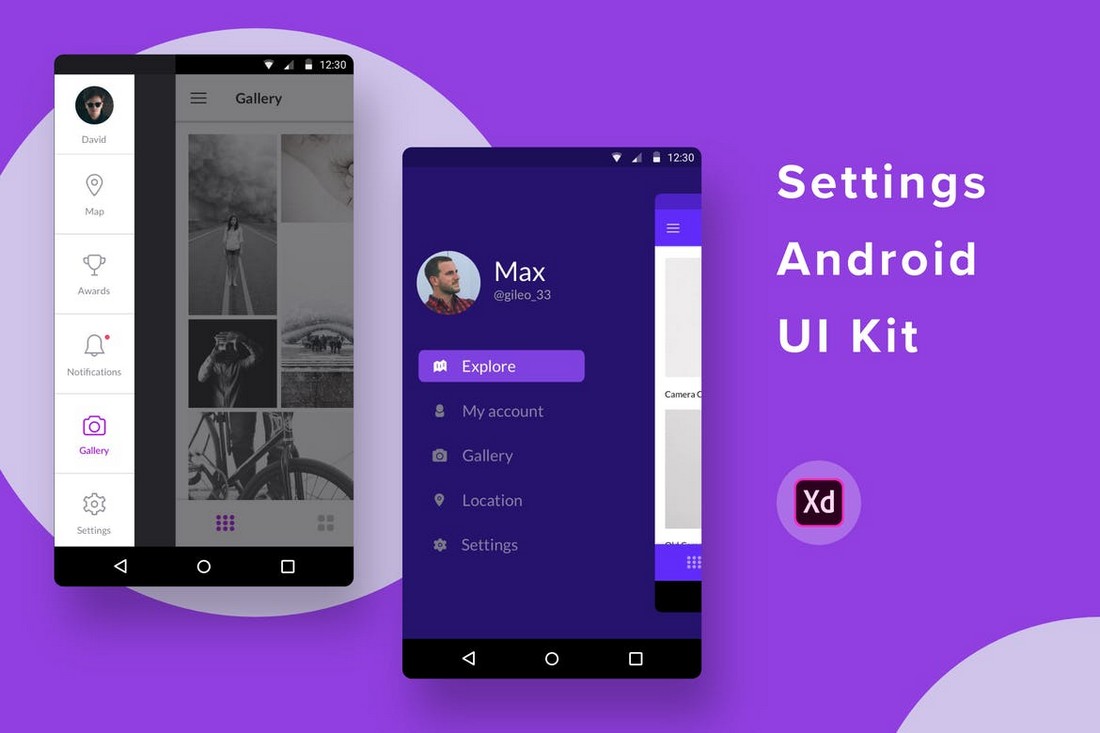 adobe xd android ui kit download