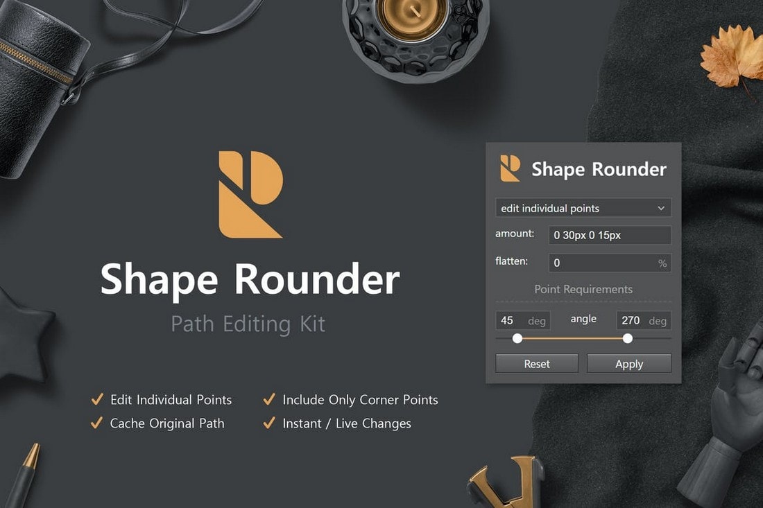 Shape-Rounder-Path-Editing-Photoshop-Plugin 20+ Best Photoshop Filters + Plugins 2020 (+ How to Use Them) design tips 