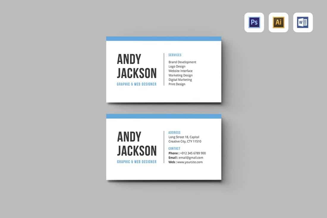 free downloadable business card templates for word