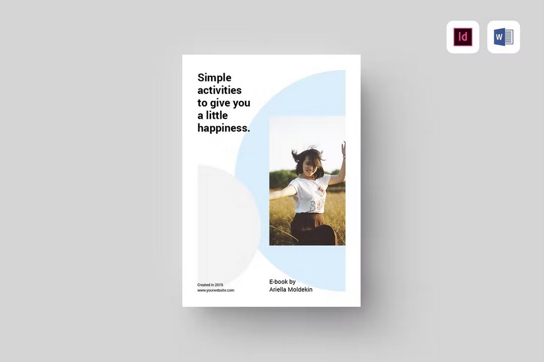 Classy & Minimal eBook Templates, Print Templates ft. ebook