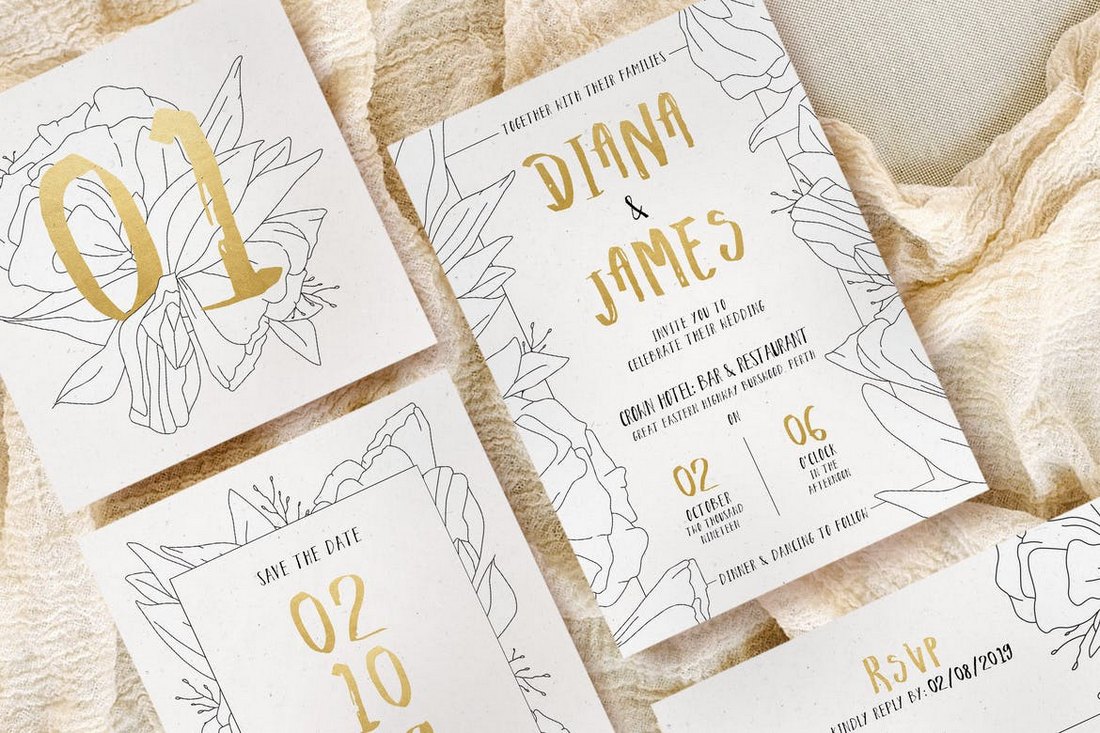 Download 15 Gorgeous Save The Date Wedding Templates Design Shack