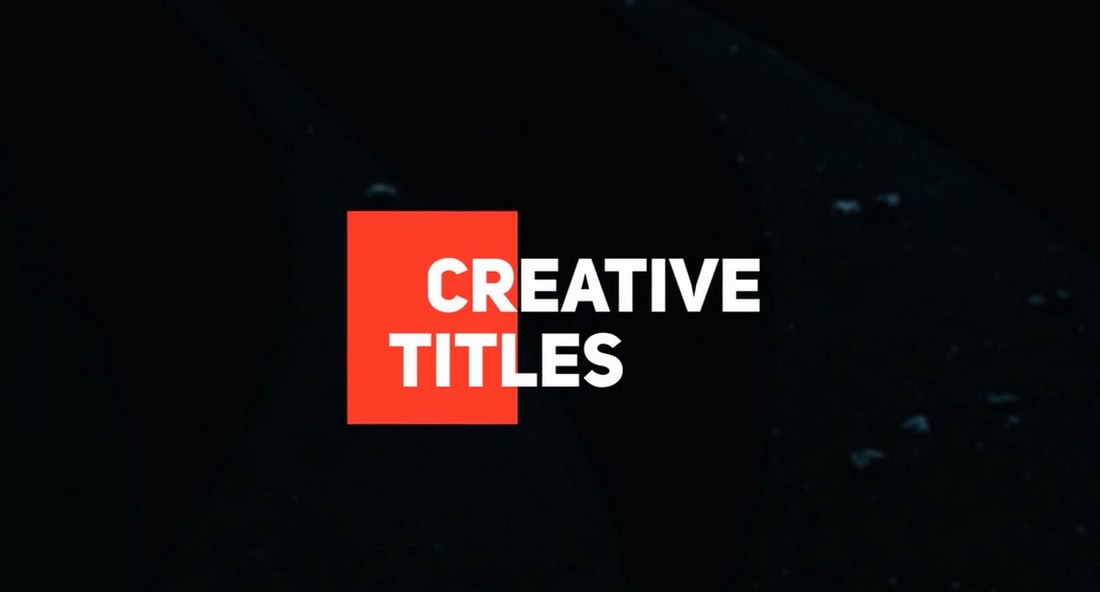 55+ Best Free After Effects Templates 2025 | Design Shack