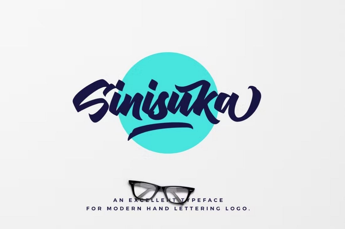 Sinisuka - Phông chữ Logo sành điệu
