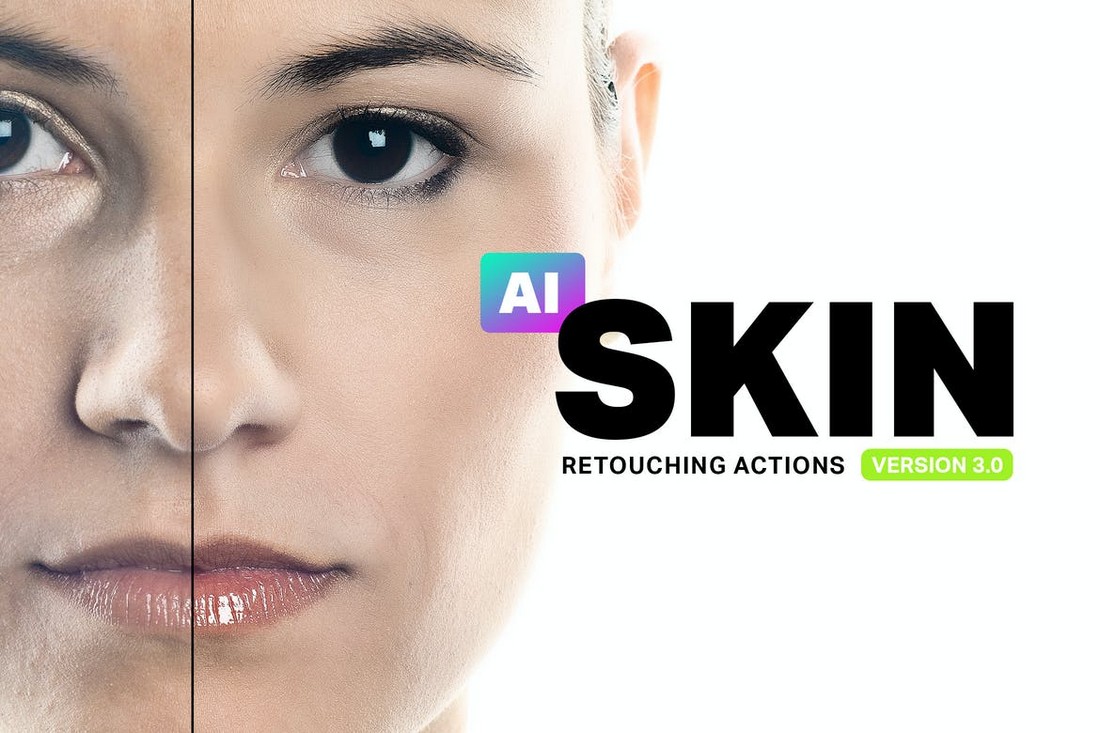 Skin Retouching Actions for Photoshop