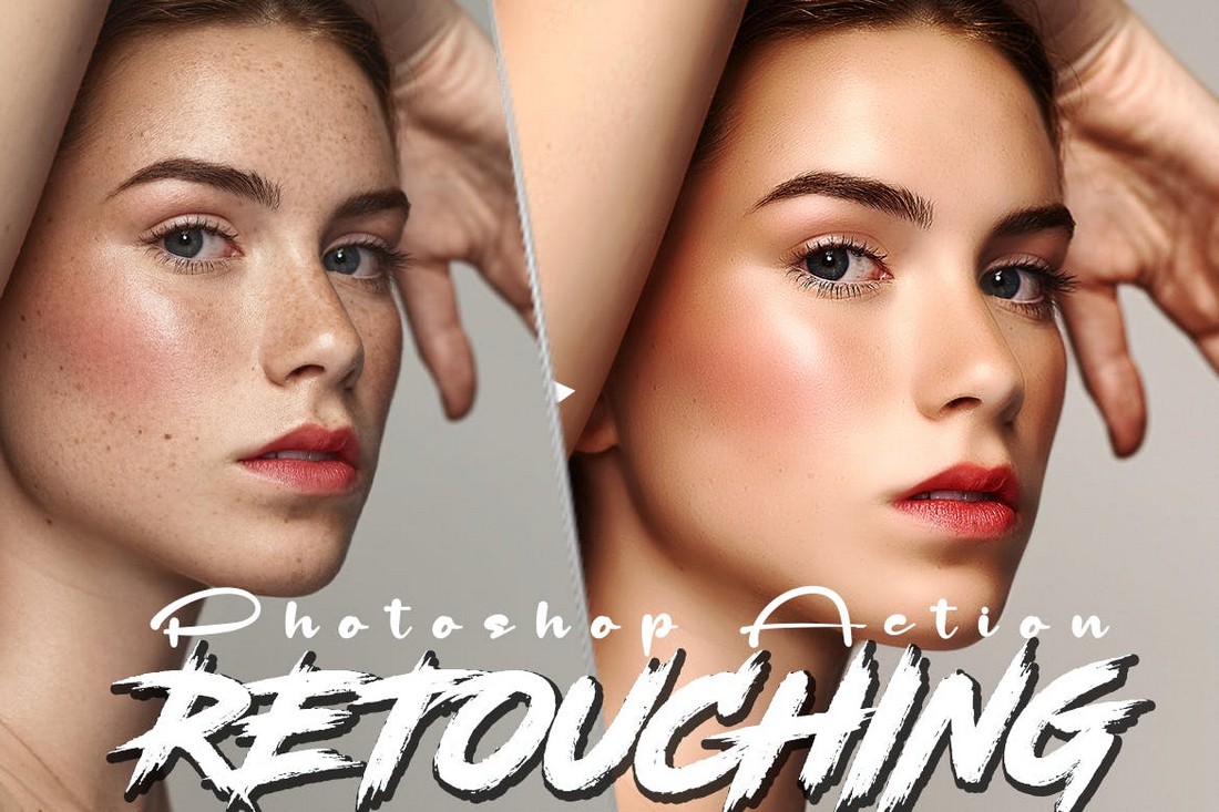 Skin Retouching Photoshop Action