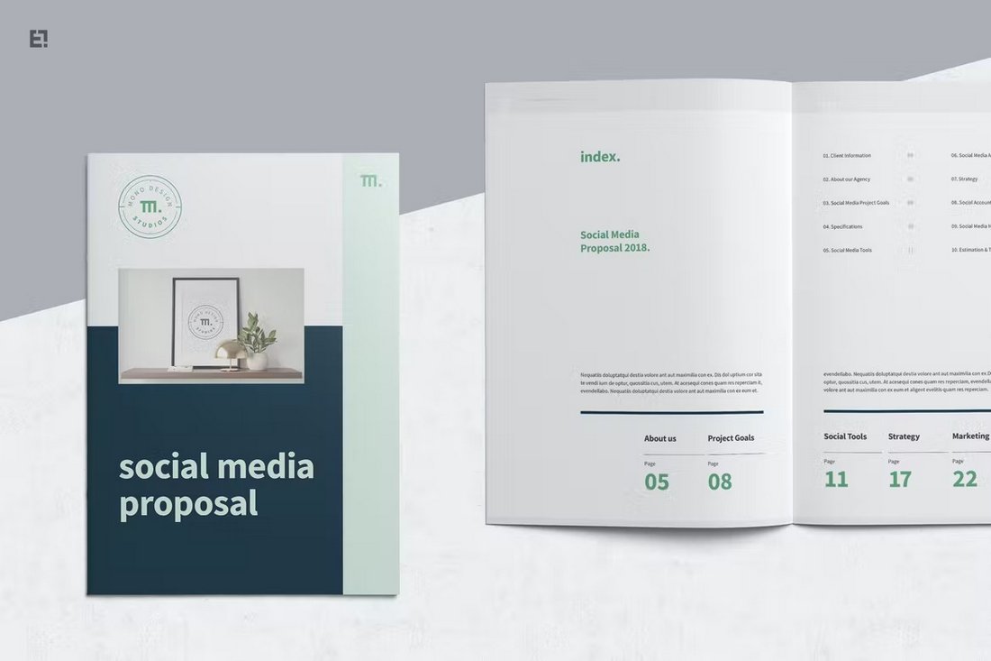 Social-Media-Marketing-Proposal-Template 20+ Digital Marketing, Social & SEO Proposal Templates 2022 design tips 