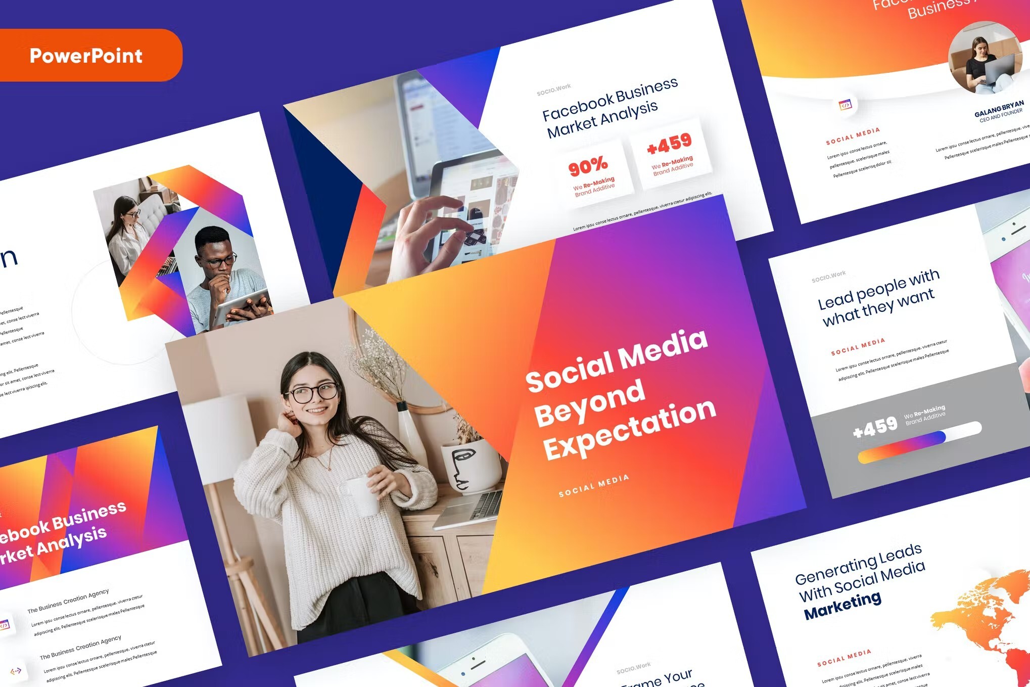 20 Best Social Media Marketing PowerPoint Templates