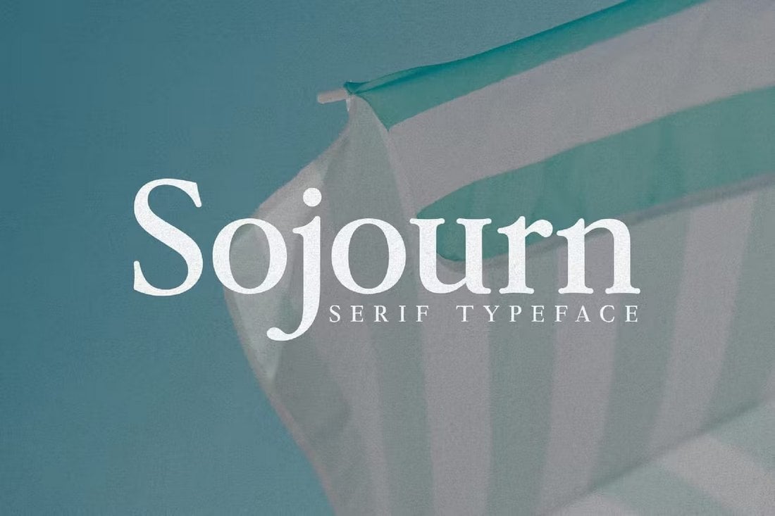 Sojourn - 1980s Retro Serif Font