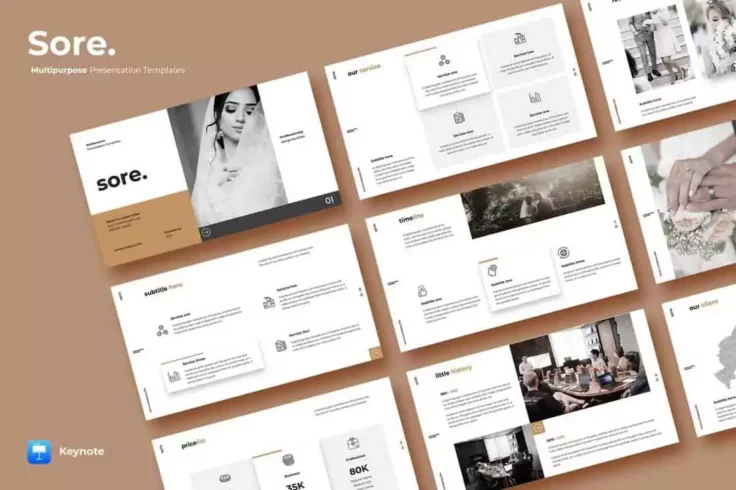 View Information about Sore Elegant Keynote Template