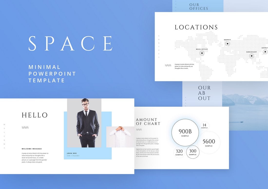 Space - Free Powerpoint & Keynote Template